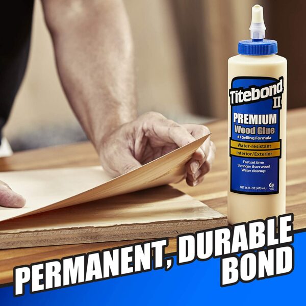 Utilisation de la colle à bois Titebond 2