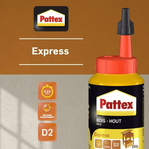 Colle à bois Pattex Express informations